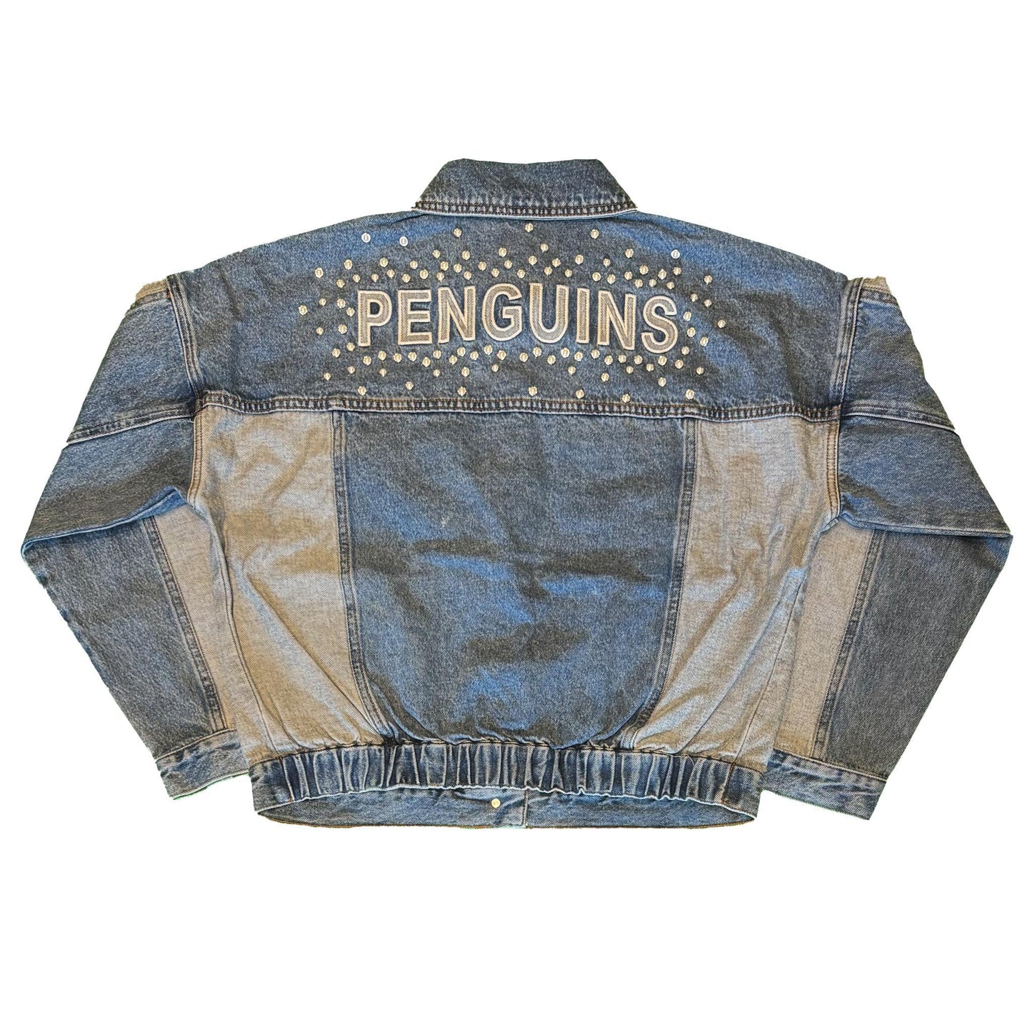 Pittsburgh Penguins Studded Denim Jacket