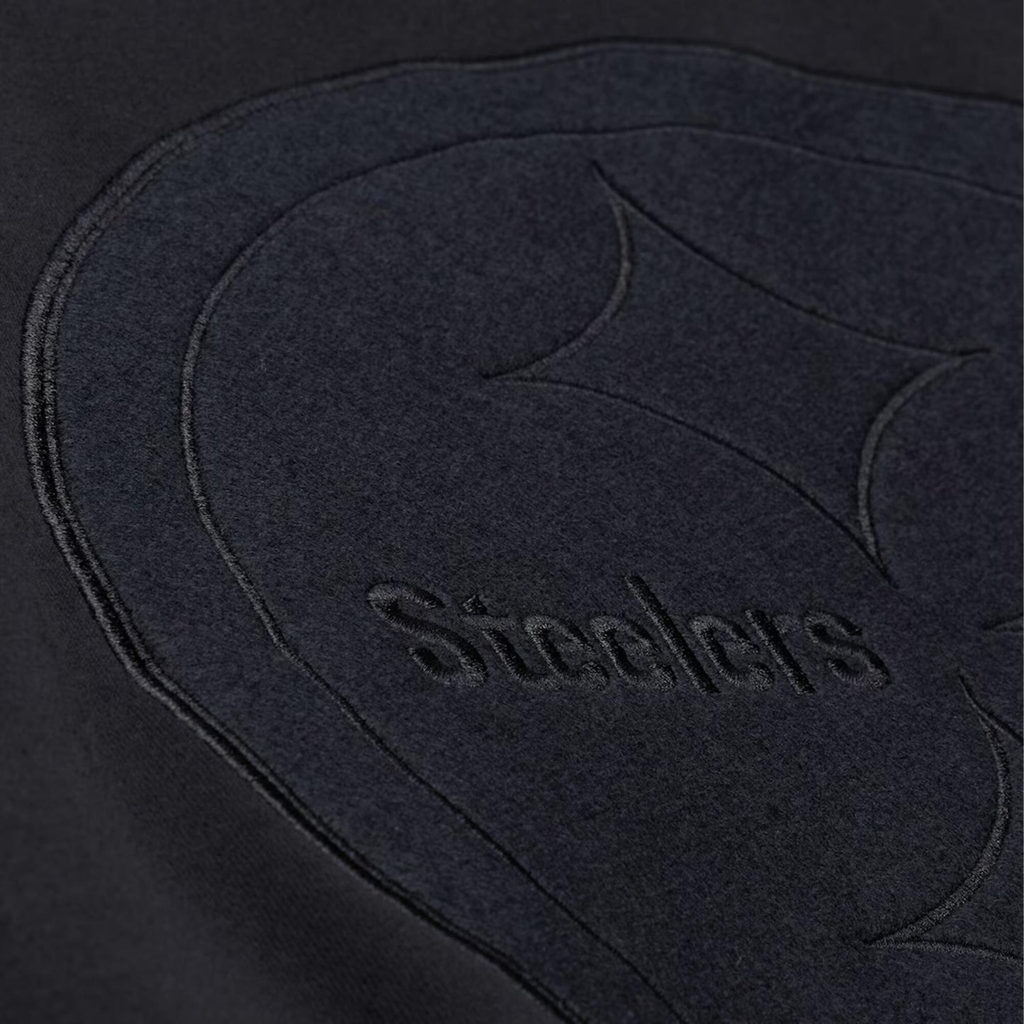 Pittsburgh Steelers Black Phantom Fleece Sweatshirt