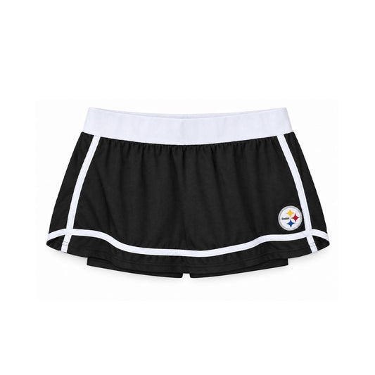 Pittsburgh Steelers WEAR by Erin Andrews Girl's Stripe Skort