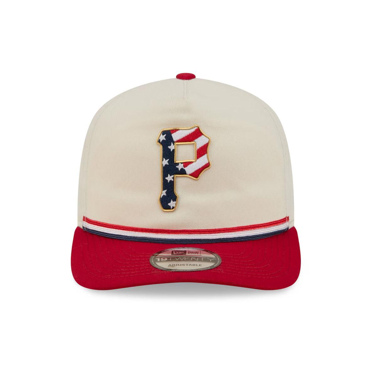 Pittsburgh Pirates New Era USA 250 Fourth of July 19TWENTY Adjustable Hat