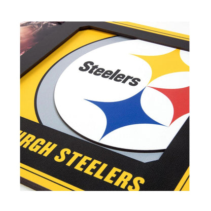 Pittsburgh Steelers 3D Logo Picture Frame
