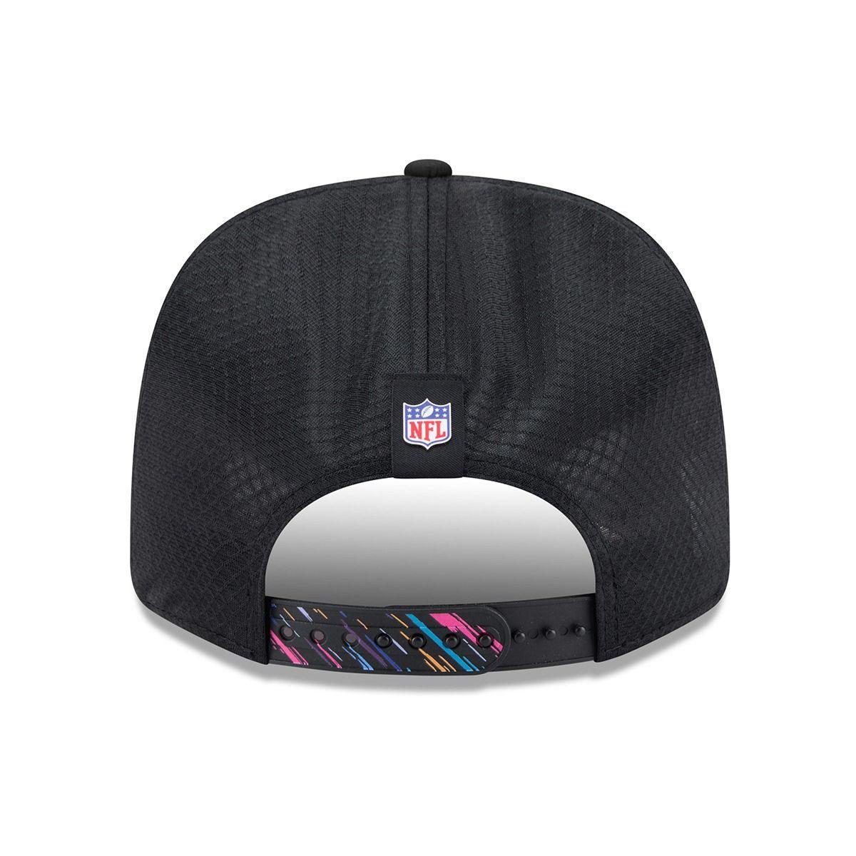 Pittsburgh Steelers New Era Black 2026 NFL Crucial Catch 9SEVENTY Adjustable Trucker Hat