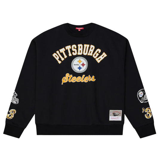 Women's Pittsburgh Steelers Black Premium Fleece Sweatshirt