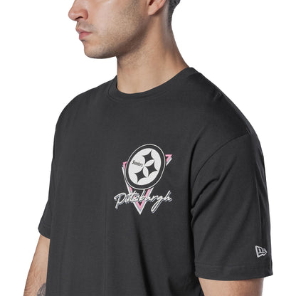 New Era Pittsburgh Steelers Retro Glow Tee