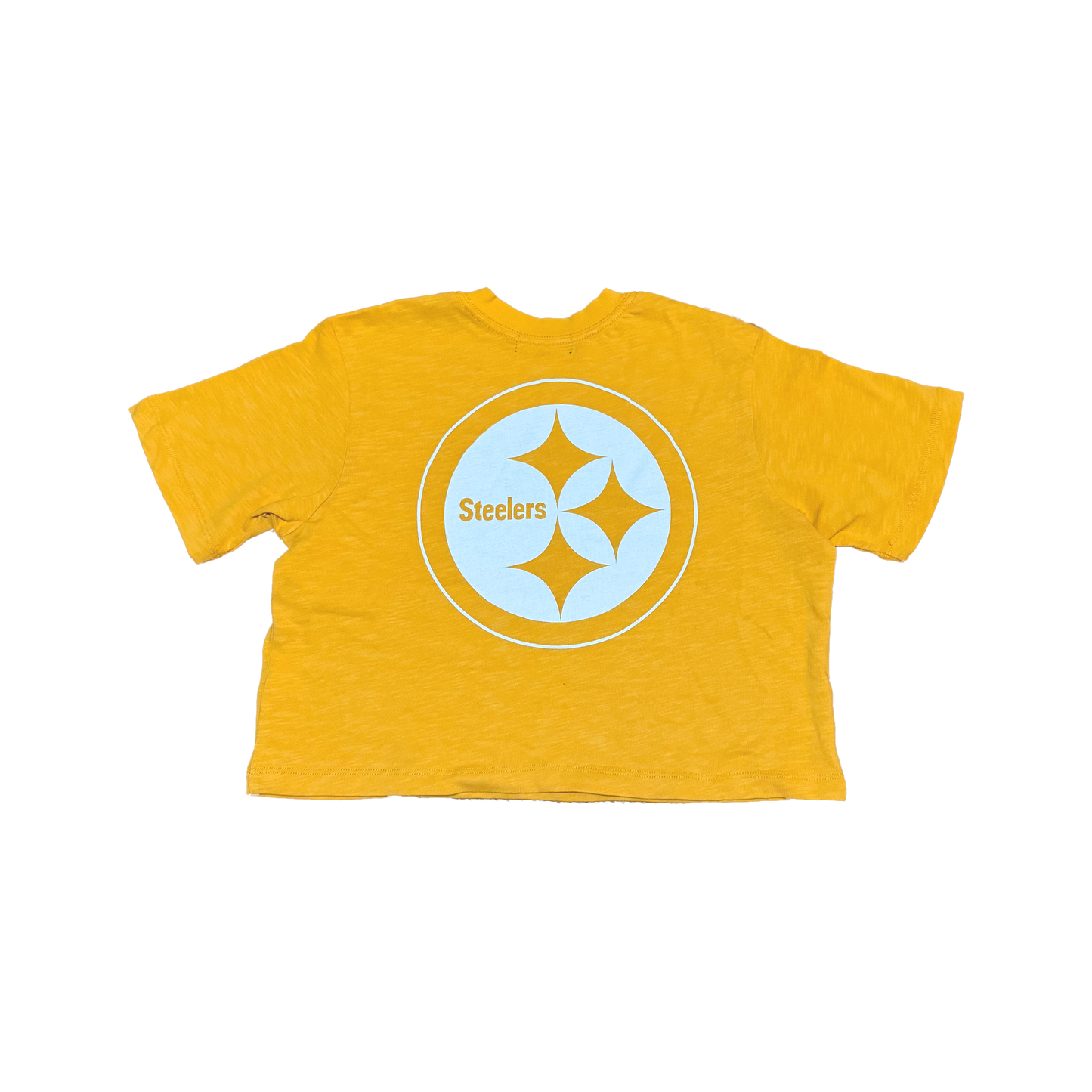 Women's Pittsburgh Steelers Gold Crop Top