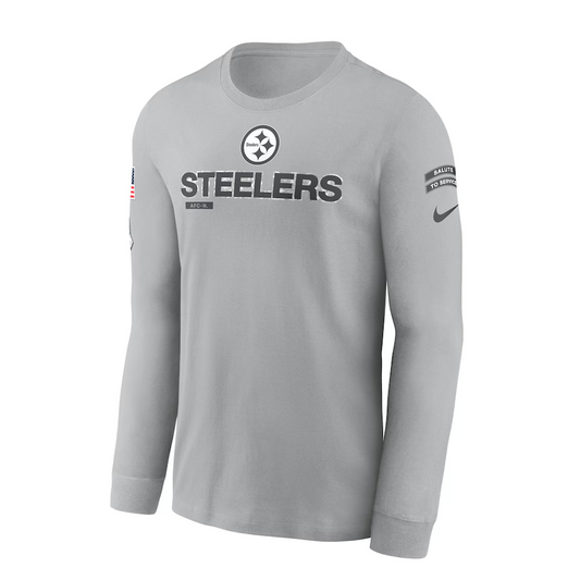 Pittsburgh Steelers Nike 2024 Salute To Service Longsleeve