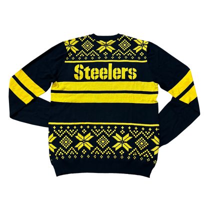 Pittsburgh Steelers LED Light-Up Ugly Sweater