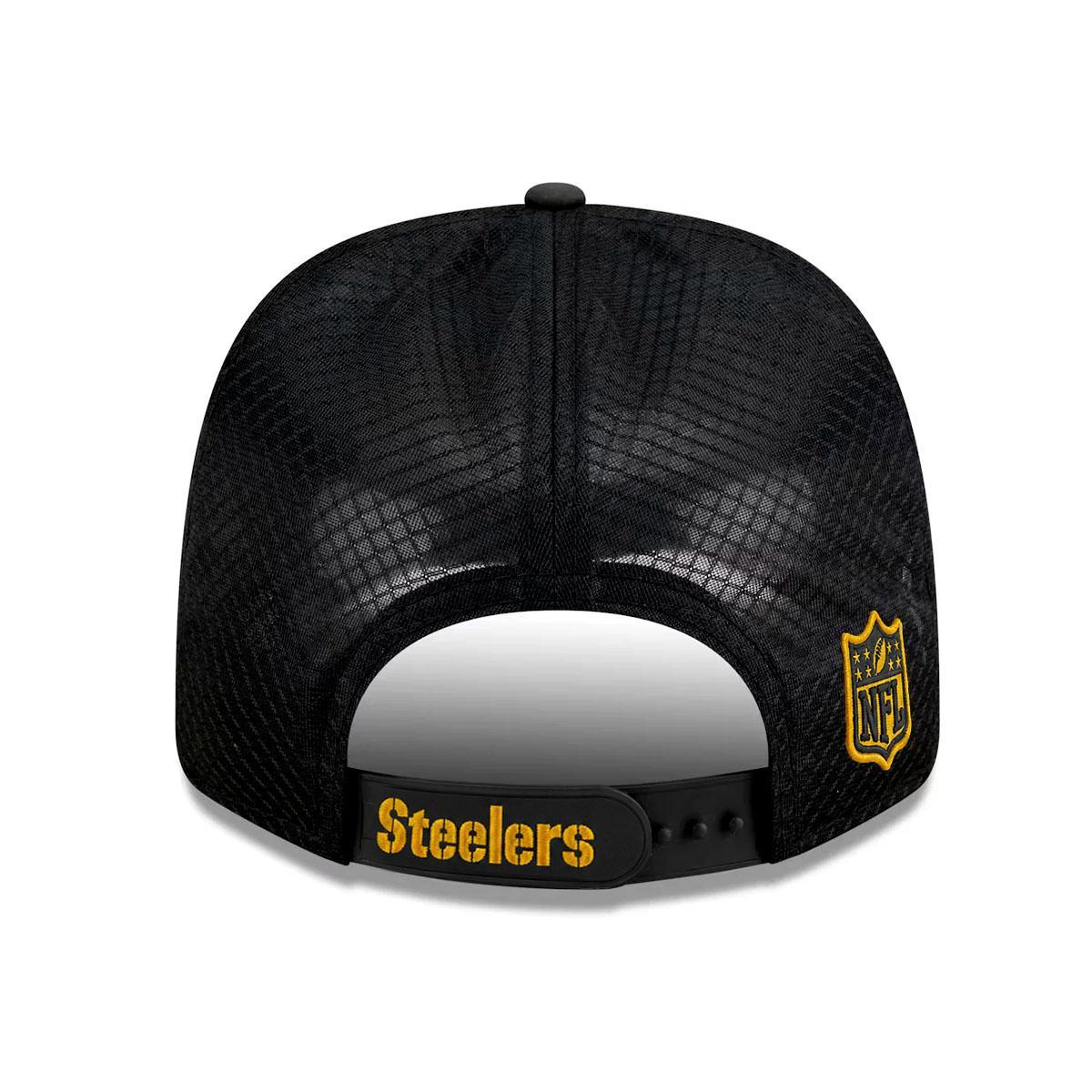 Pittsburgh Steelers 9FORTY Adjustable Apex Sideline Black/Gold Hat