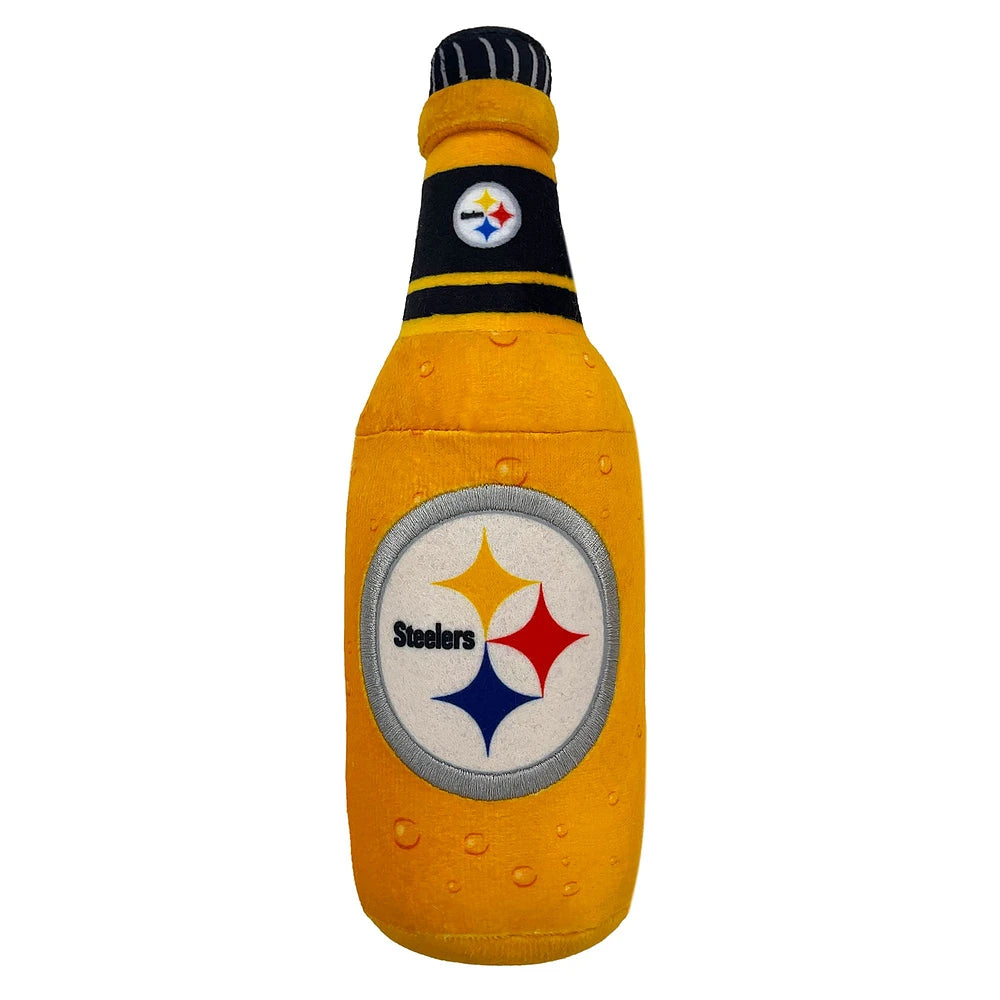 Pittsburgh Steelers Plush Bottle Dog Toy