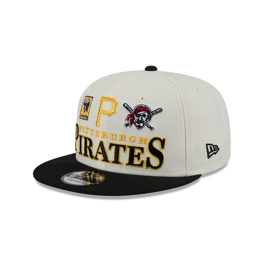 Pittsburgh Pirates Archive Cream 9FIFTY Snapback