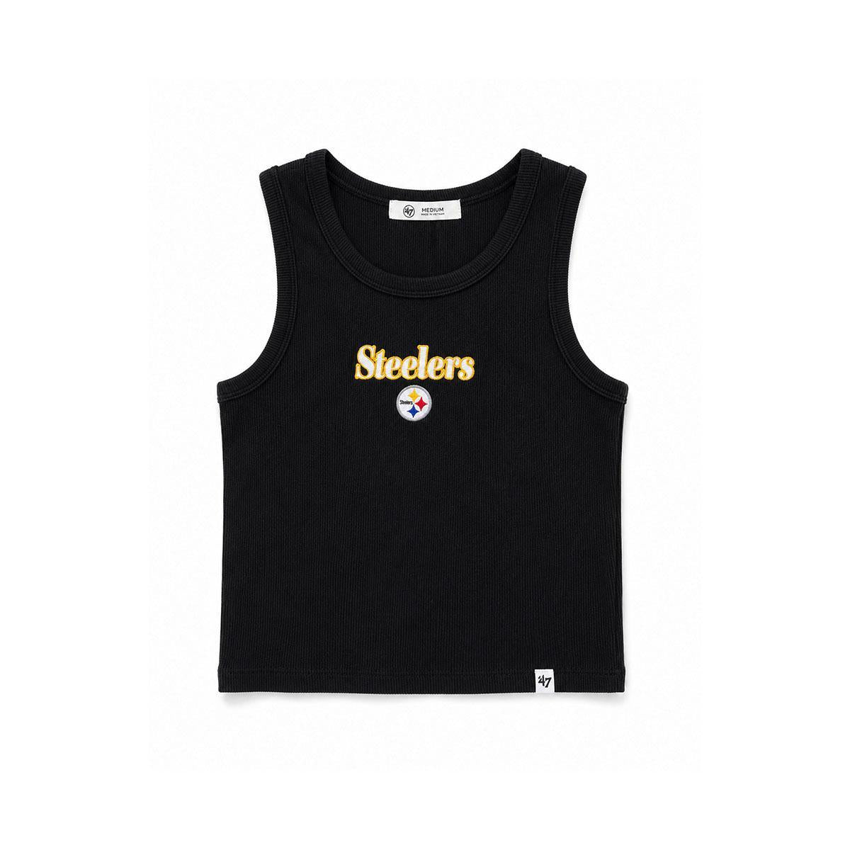 Pittsburgh Steelers Women's '47 Embroidered Baby Tank