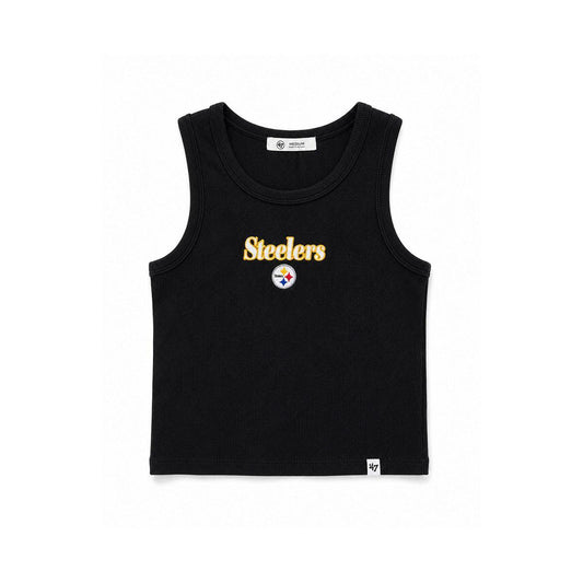Pittsburgh Steelers Women's '47 Embroidered Baby Tank