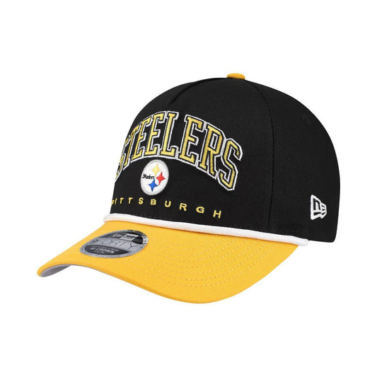 Pittsburgh Steelers New Era Arch 9FORTY A-Frame Adjustable Hat