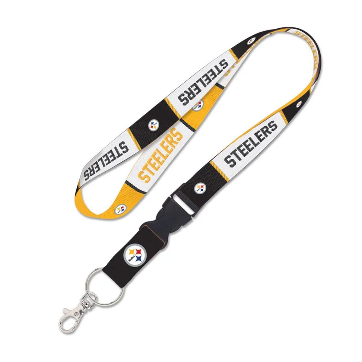 Pittsburgh Steelers Color Block Lanyard