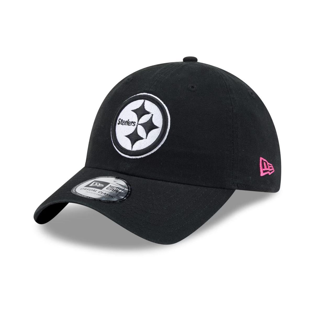 Pittsburgh Steelers New Era Black 2026 NFL Crucial Catch Casual Classic Adjustable Hat