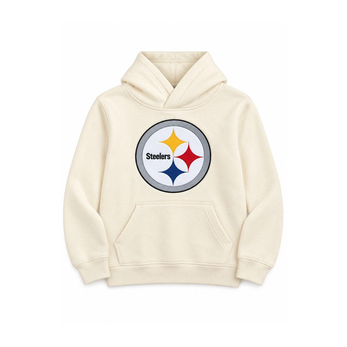 Pittsburgh Steelers Youth Embroidered Hoodie