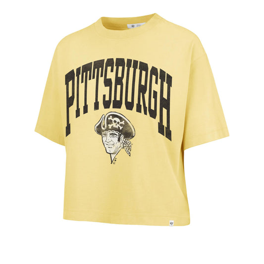 Pittsburgh Pirates Women's Retro Crop Tee