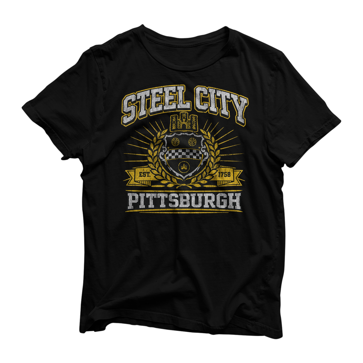 Steel City Crest Tee