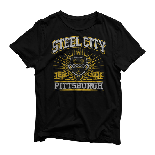 Steel City Crest Tee