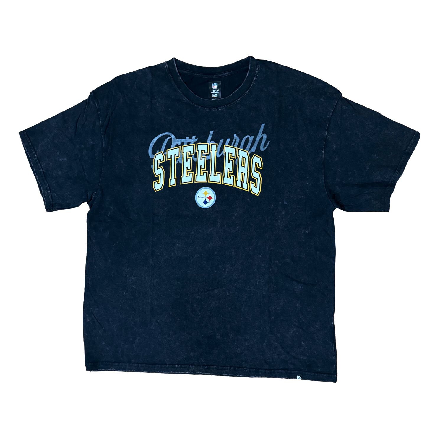 Women's New Era Pittsburgh Steelers Vintage Washed Tee