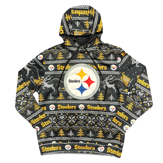 Custom Pittsburgh Steelers Ugly Sweater Hoodie