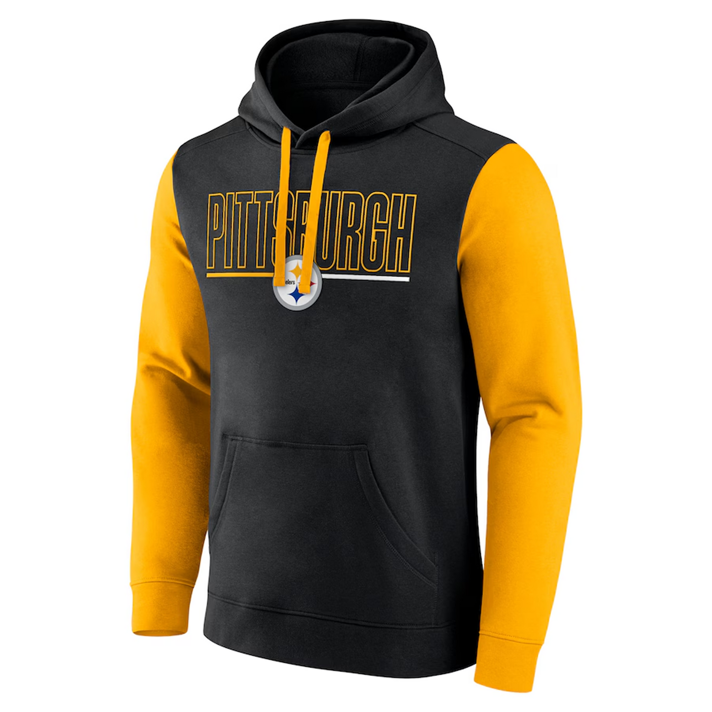 Pittsburgh Steelers Fanatics Outline Pullover Hoodie