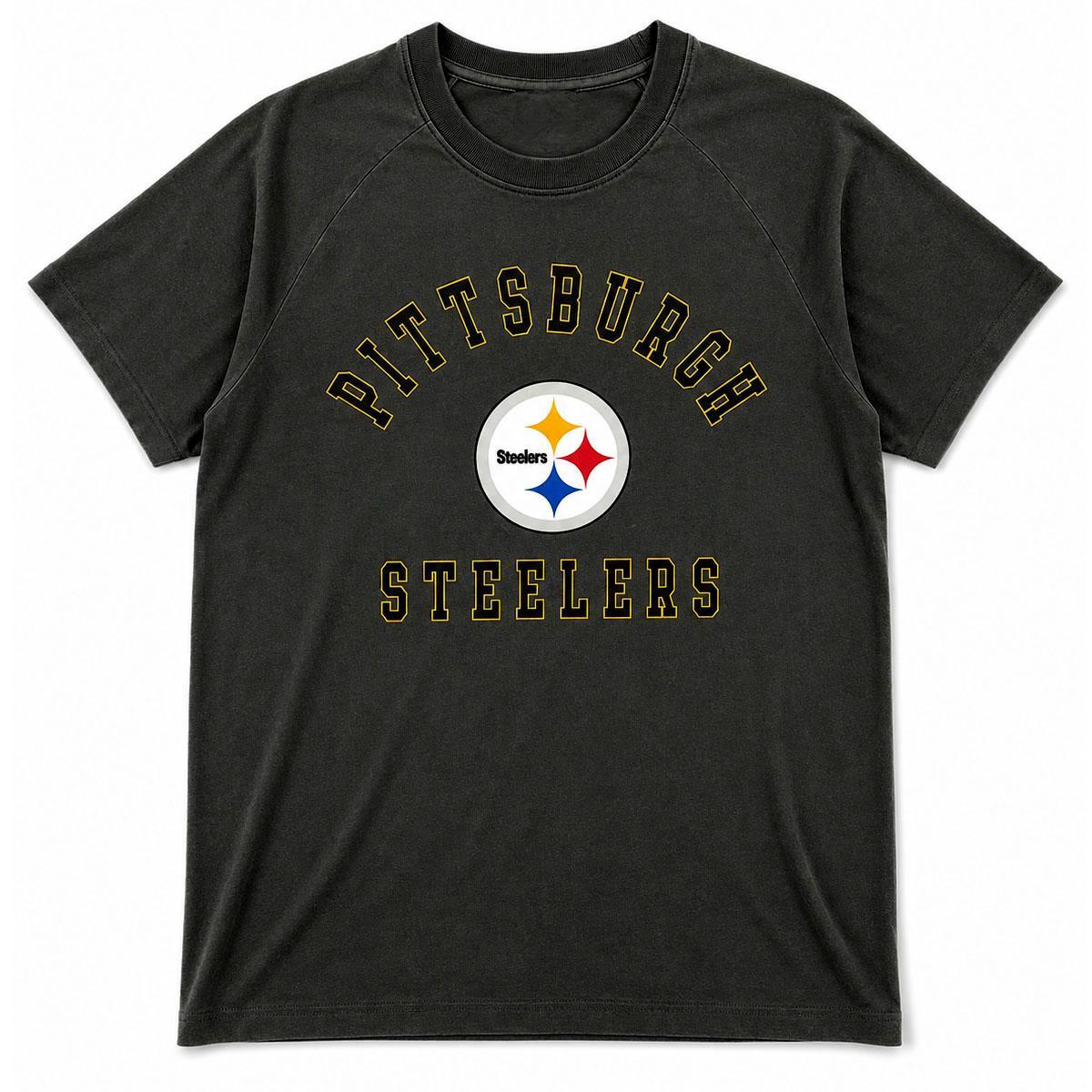 Pittsburgh Steelers New Era Flocked Top
