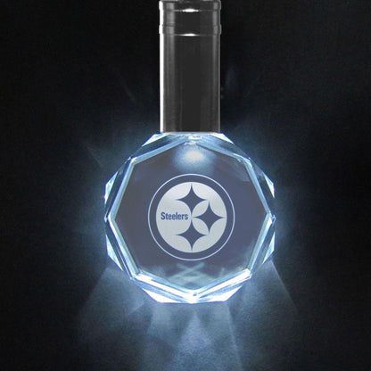 Pittsburgh Steelers Crystal LED Keychain