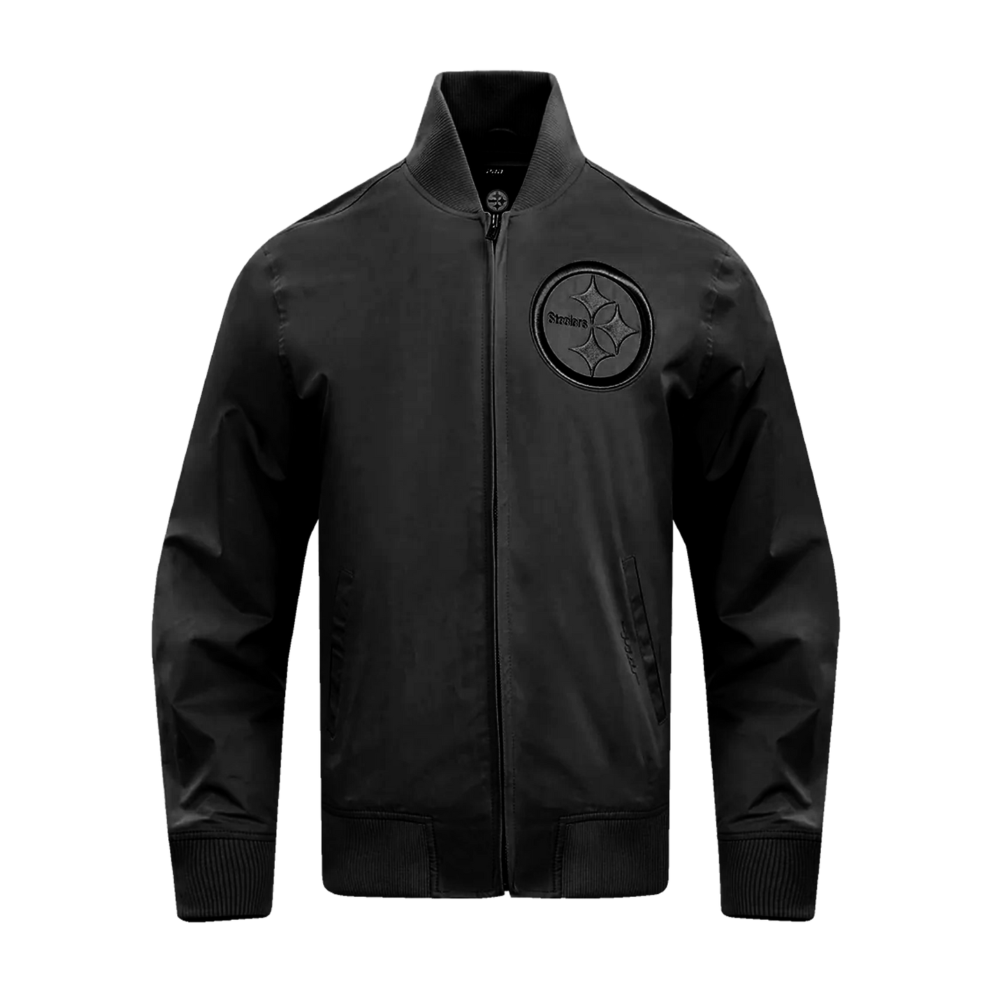 Pittsburgh Steelers Black Pro Standard Neutrals Twill Jacket