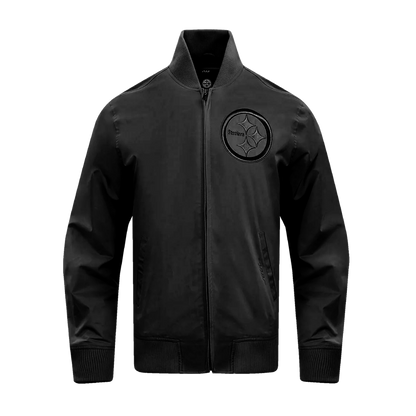 Pittsburgh Steelers Black Pro Standard Neutrals Twill Jacket