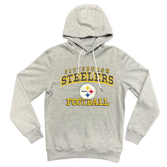 Starter Pittsburgh Steelers Football Grey Hoodie