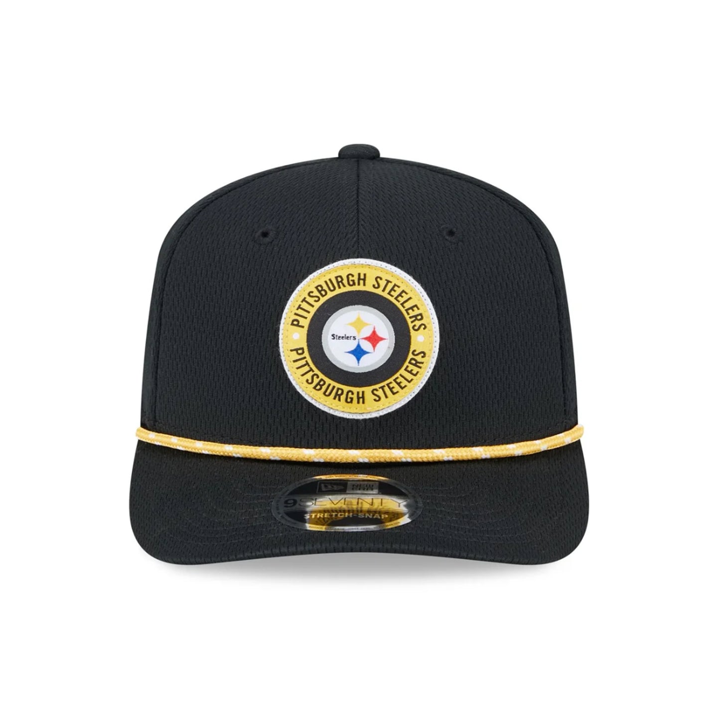 Men's Pittsburgh Steelers New Era 2024 Sideline 9SEVENTY Stretch-Snap Hat