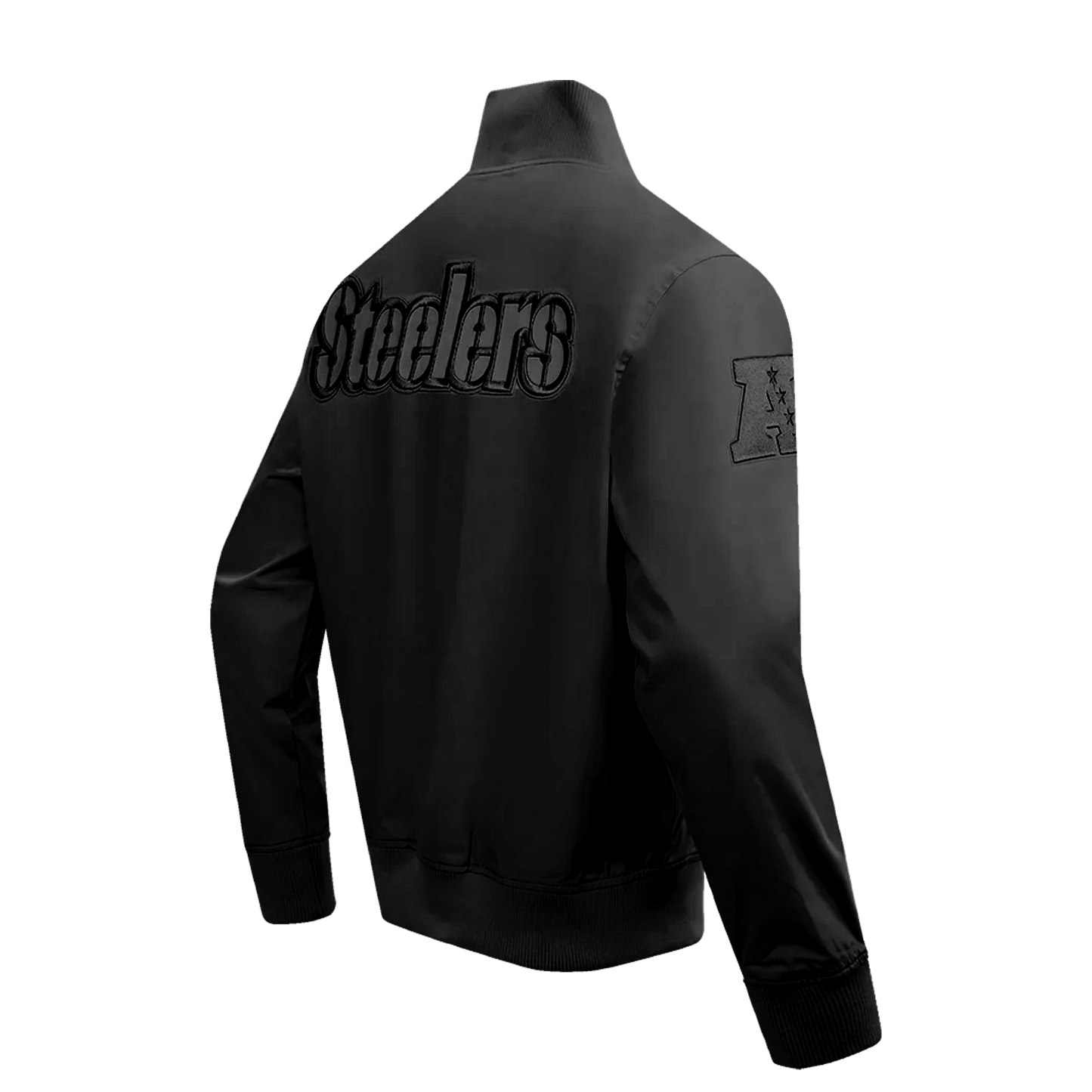 Pittsburgh Steelers Black Pro Standard Neutrals Twill Jacket