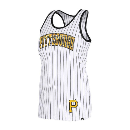 Pittsburgh Pirates Women's Sequin Pinstripe Tank