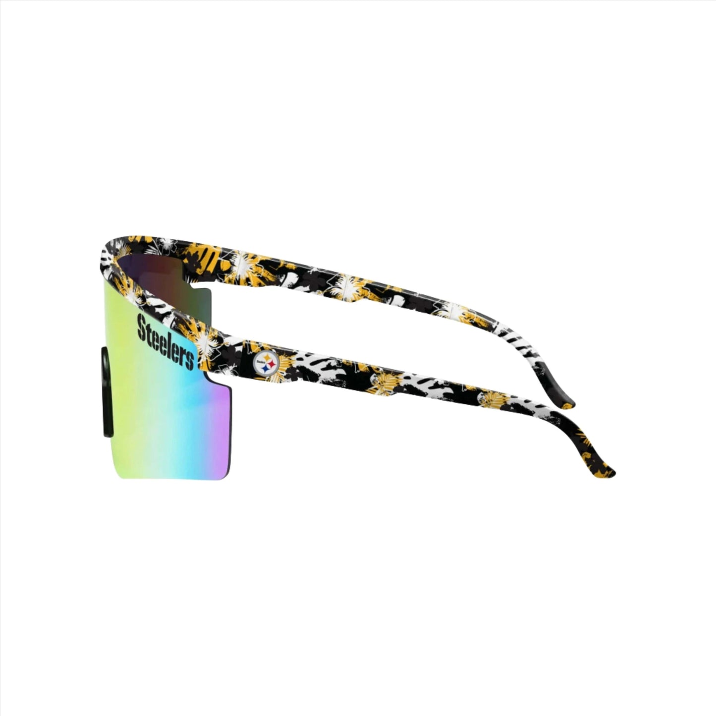 Pittsburgh Steelers Floral Large Frame Sunglasses