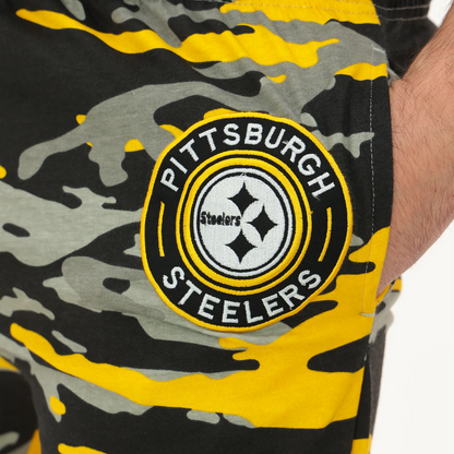 Pittsburgh Steelers Zubaz Z88 Embroidered Alt Camo Pants