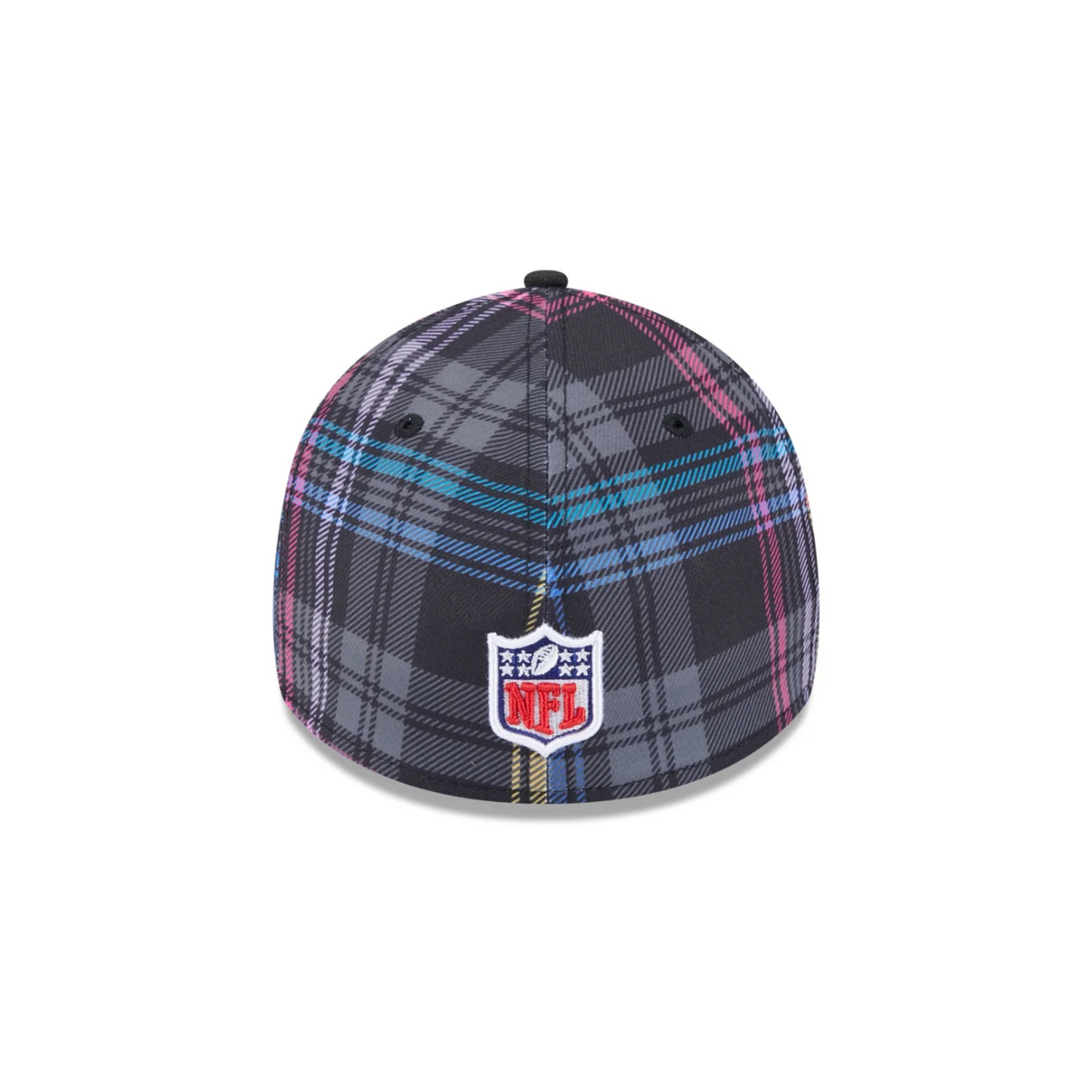 Pittsburgh Steelers New Era 2024 NFL Crucial Catch Plaid 39THIRTY Fitted Hat