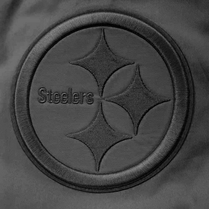 Pittsburgh Steelers Black Pro Standard Neutrals Twill Jacket