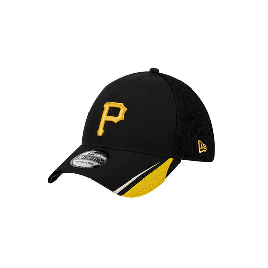 Pittsburgh Pirates 39THIRTY Linear Fitted Hat
