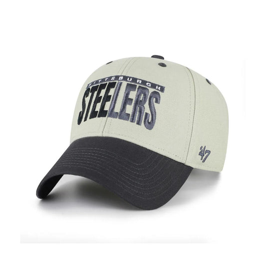 Pittsburgh Steelers '47 Half Block Text MVP Adjustable Hat