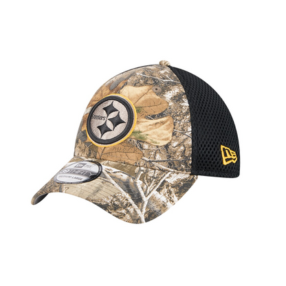 Pittsburgh Steelers New Era Active 39THIRTY Flex Realtree Camo Hat