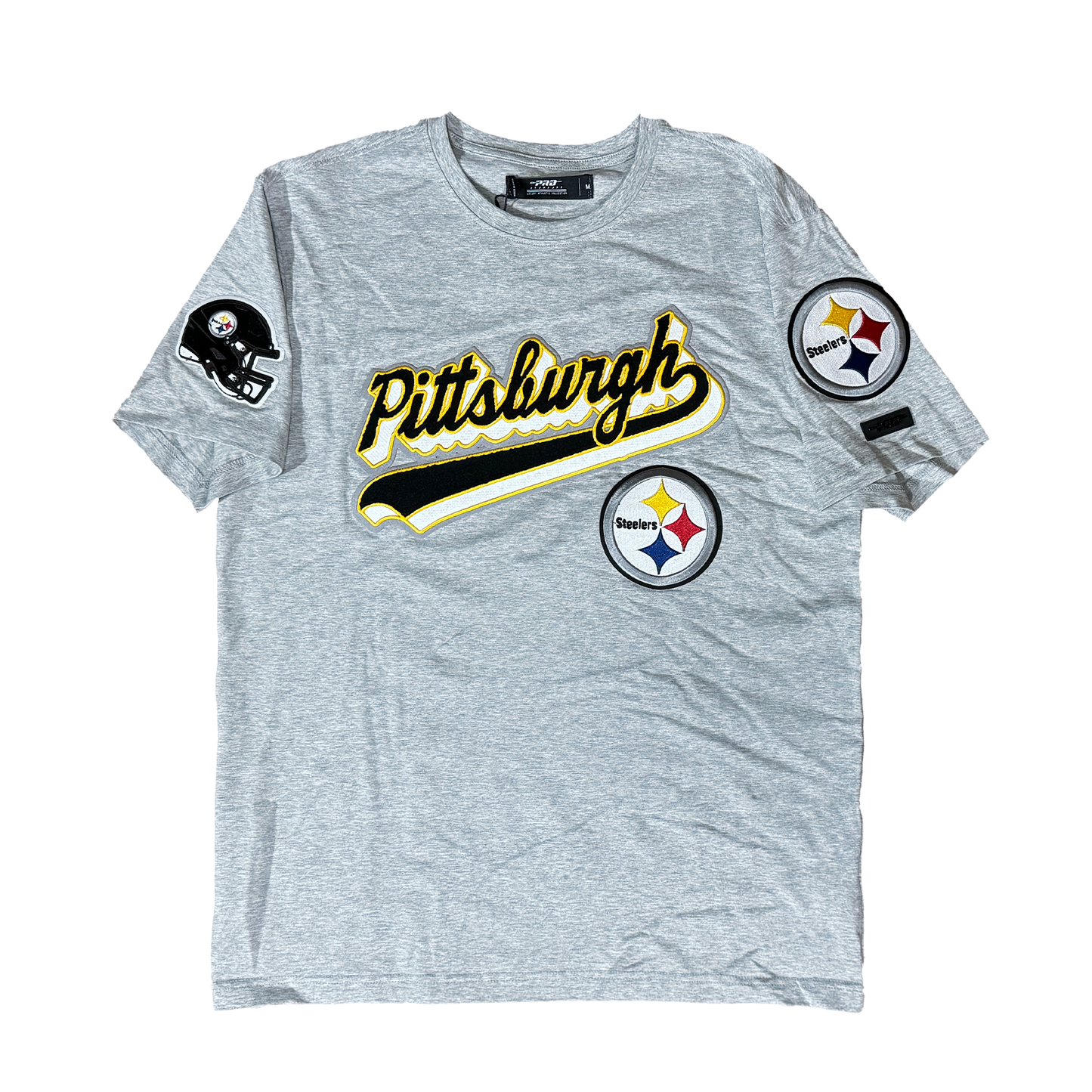 Pro Standard Pittsburgh Steelers Grey Patch Tee