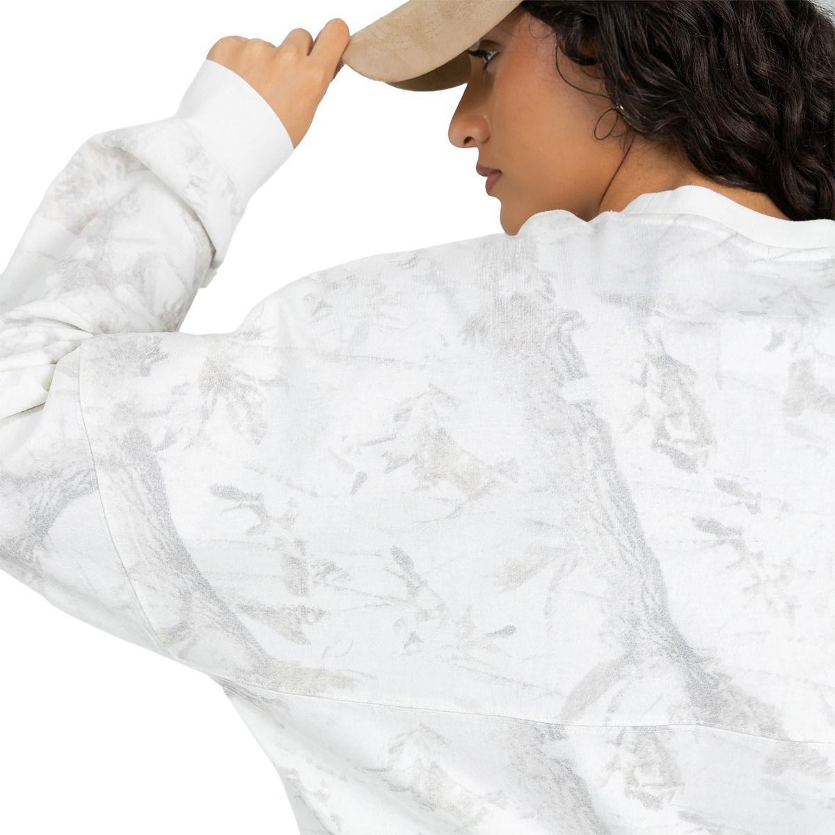 Pittsburgh Steelers Women's Gameday Couture Hot Streak Oversized Camo Long Sleeve Tee