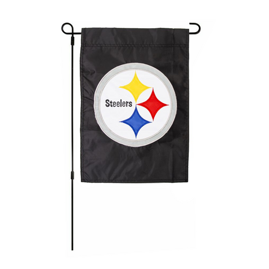 Pittsburgh Steelers Logo Garden Flag