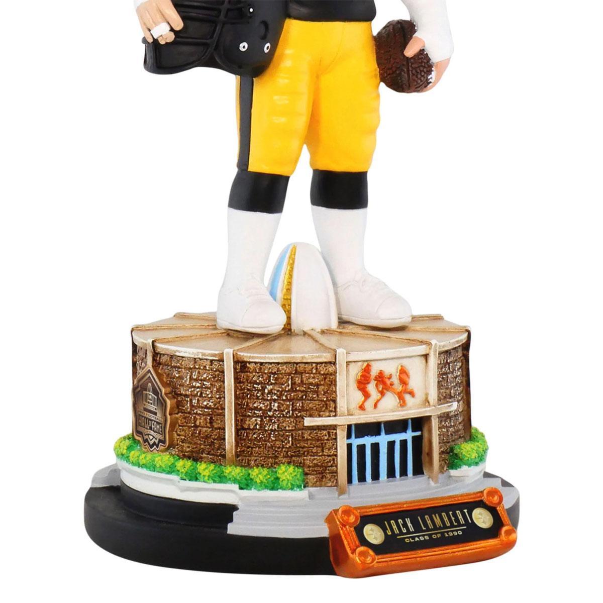Jack Lambert Pittsburgh Steelers Pro Football Hall of Fame Bobblehead
