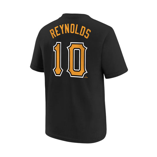 Bryan Reynolds #10 Pittsburgh Pirates Youth Player Tee