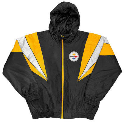 Pittsburgh Steelers Men's GIII Leader Polyfill Hooded Coat