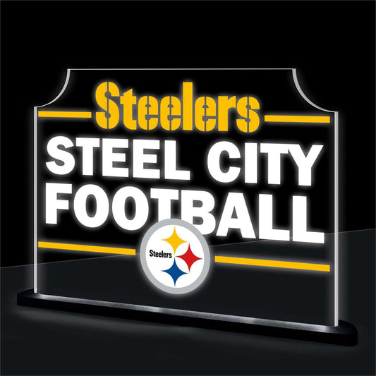 Pittsburgh Steelers NFL Football Rectangle Desklite
