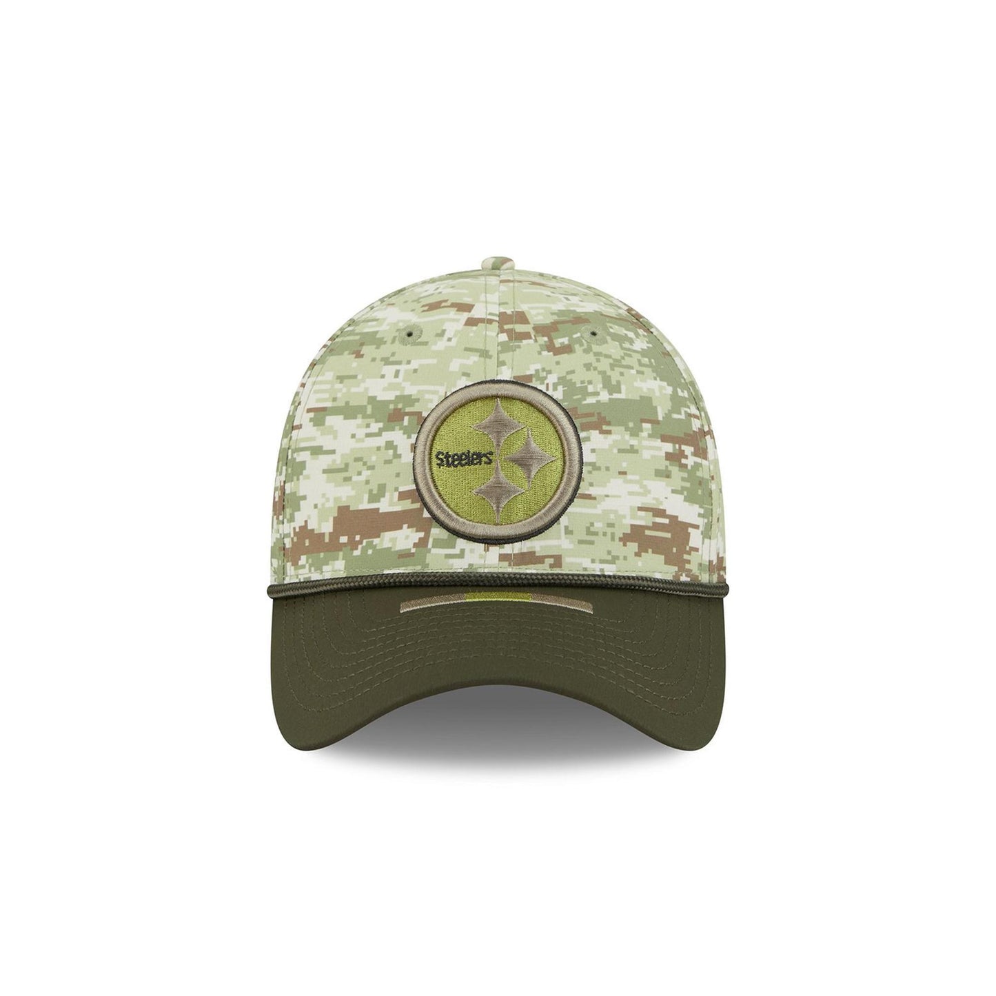 Pittsburgh Steelers New Era 39THIRTY Sideline Salute to Service Camo Hat