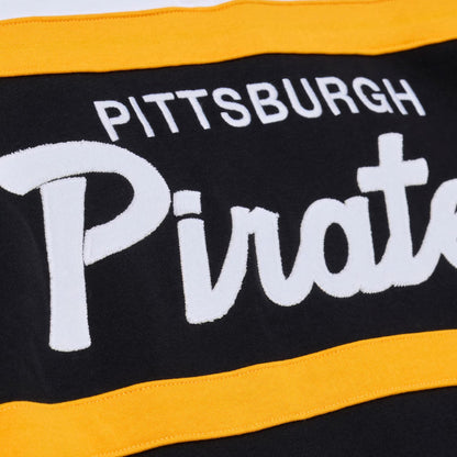 Pittsburgh Pirates Black Head Coach Pullover Hoodie